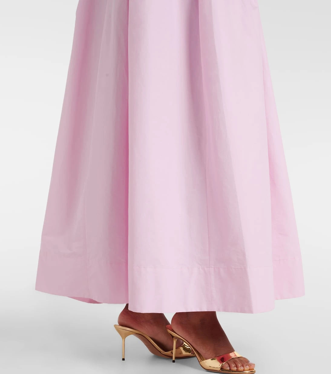 Simkhai - Avril cotton-blend bustier gown