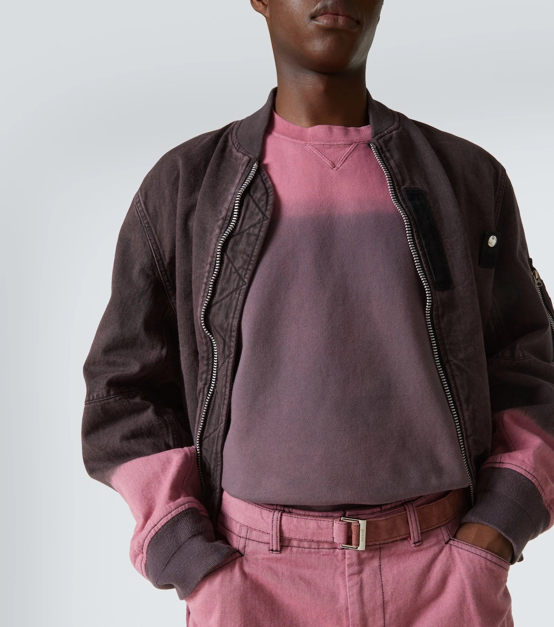 Sacai - سويت شيرت قطني