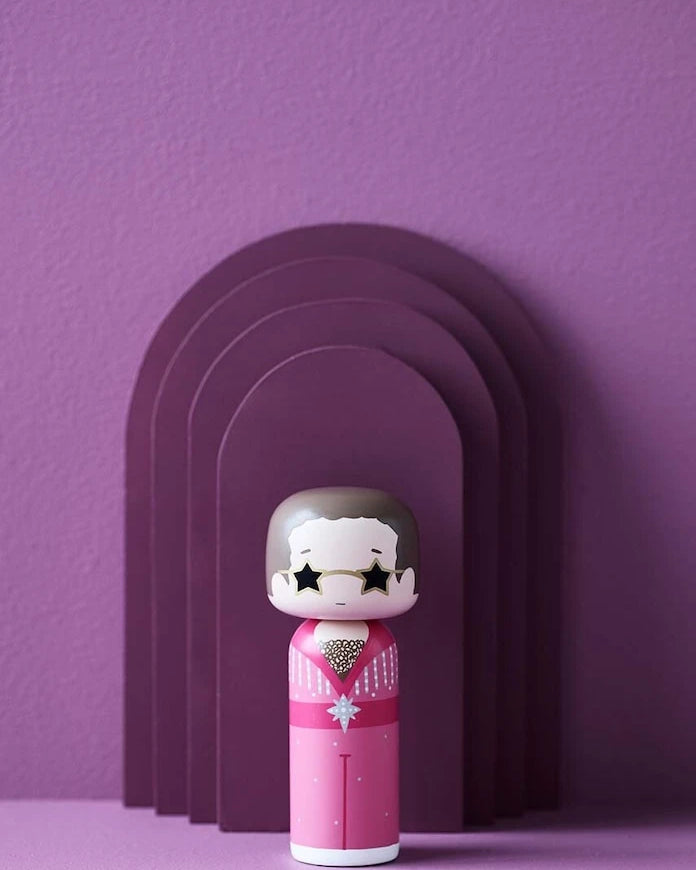 Кукла кокеши Lucie Kaas Elton In Pink