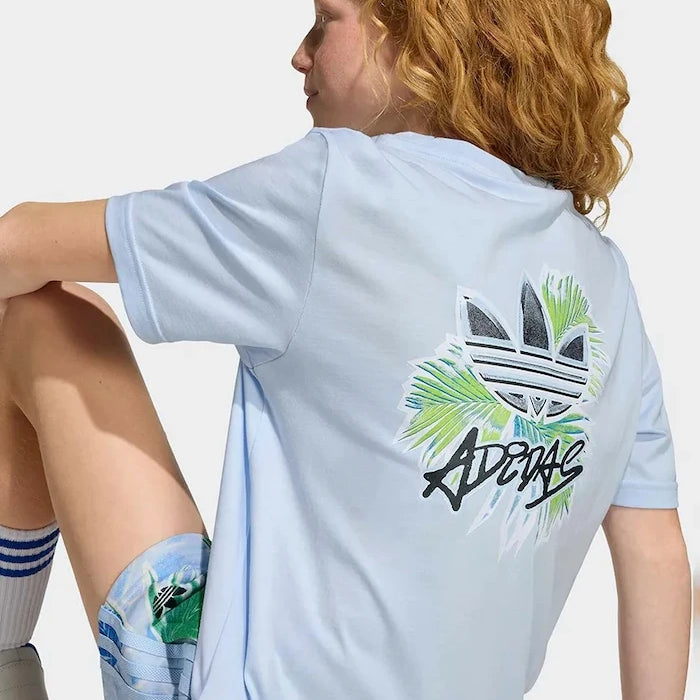 Детска памучна тениска adidas Originals