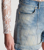 Diamond Denim Shorts