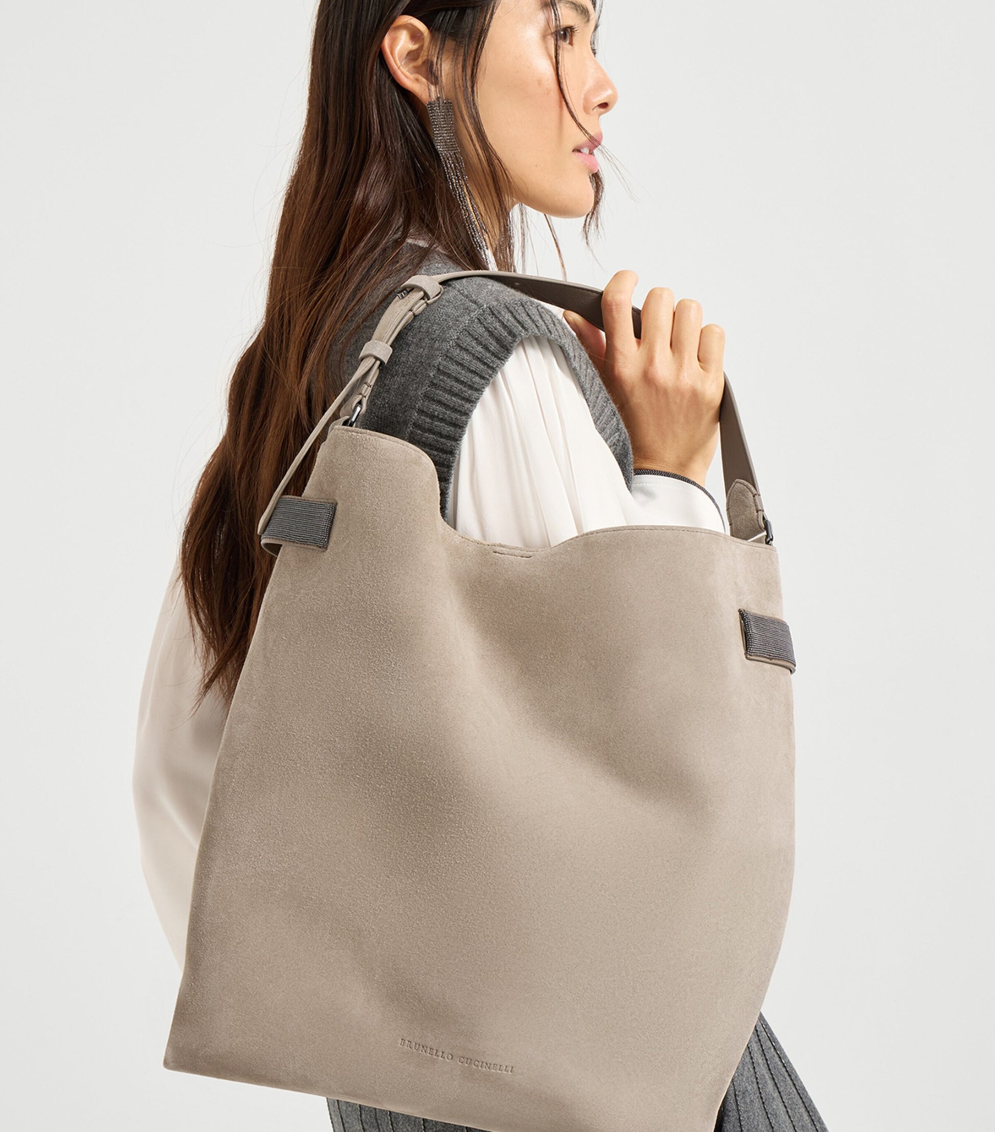 Suede Essence Shoulder Bag