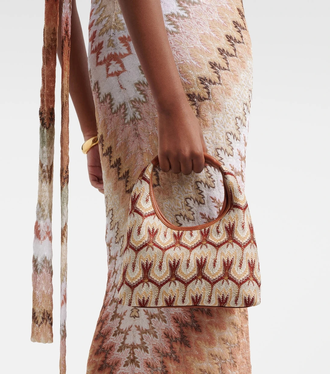 Missoni - Lamé shoulder bag