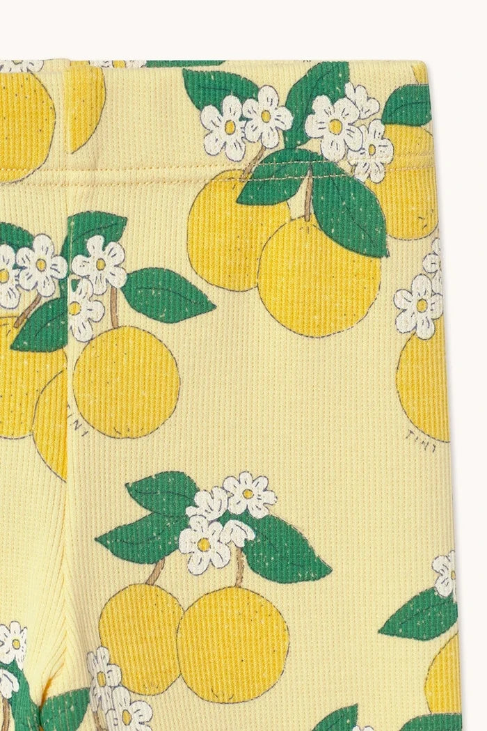 Бебешки клин Tinycottons ORANGES RIB BABY PANT