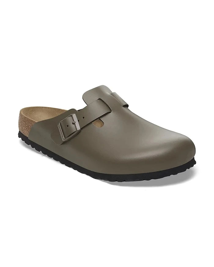 Birkenstock Boston Deri Terlik