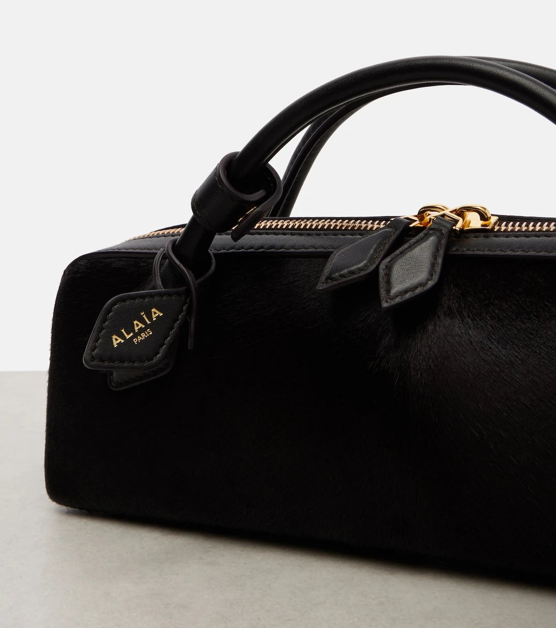 Alaïa - Le Teckel Small calf hair clutch
