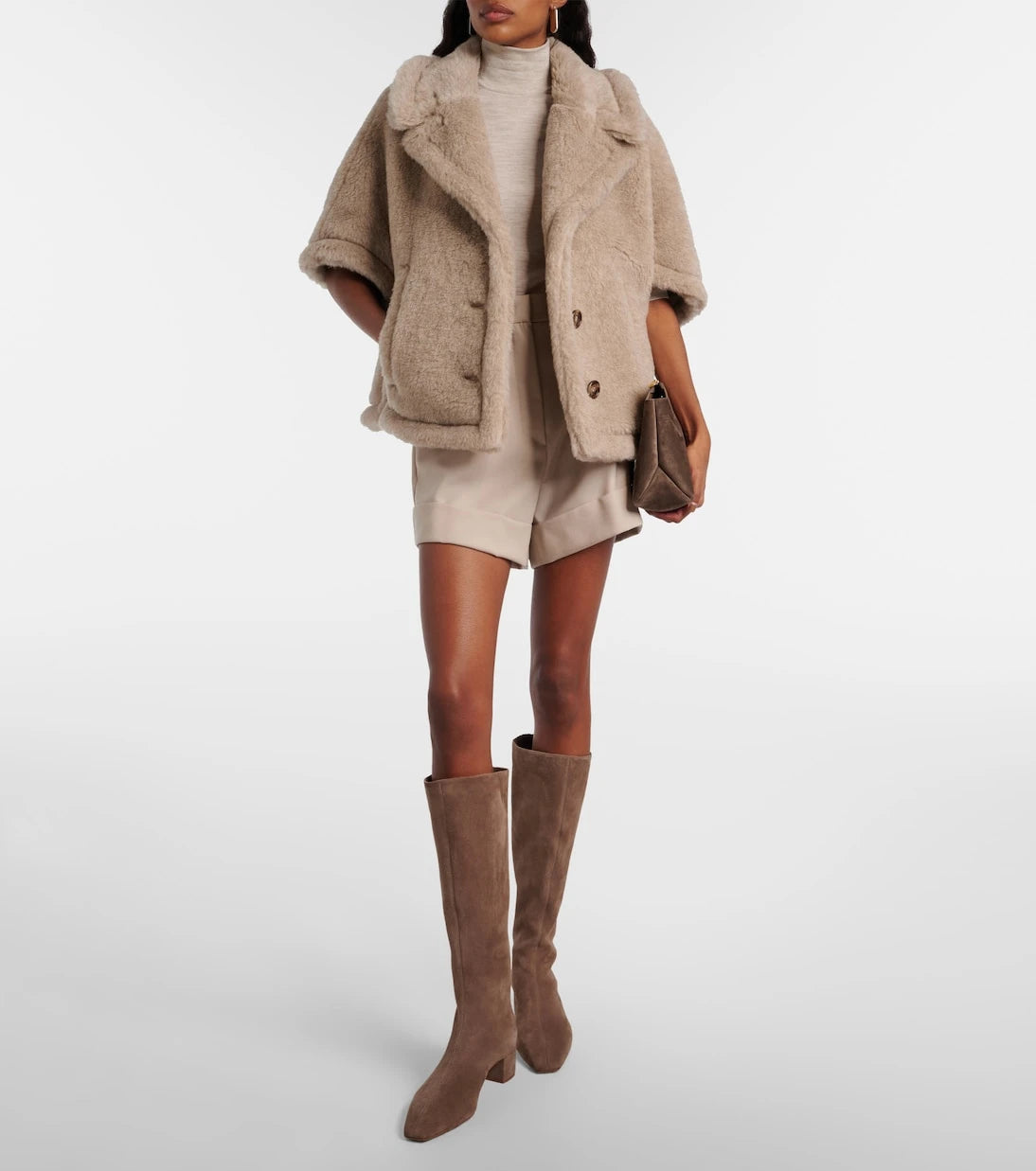Aquazzura - Saint Honoré 35 suede knee-high boots