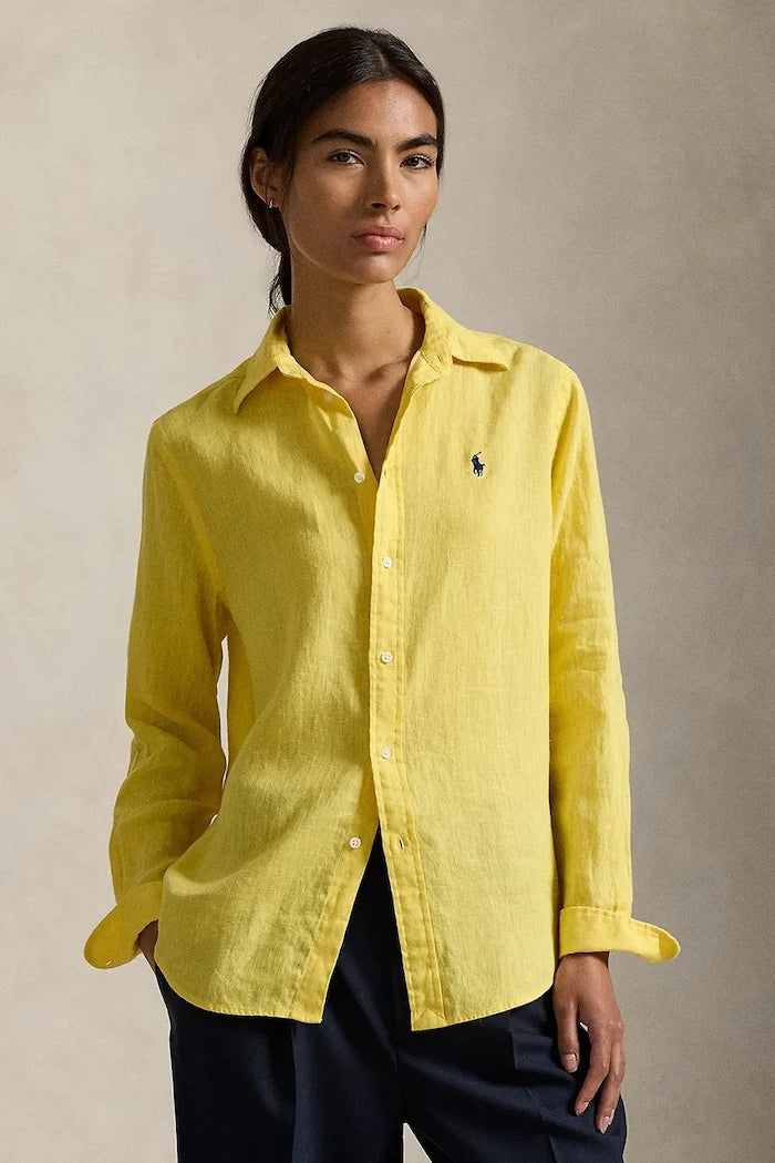 Polo Ralph Lauren риза дамска от лен