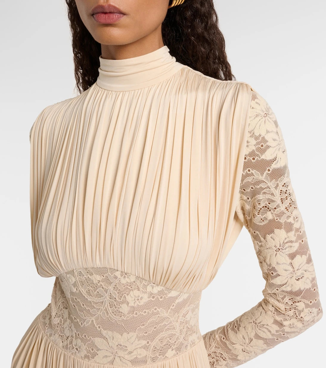 Zimmermann - Rebellion draped lace gown