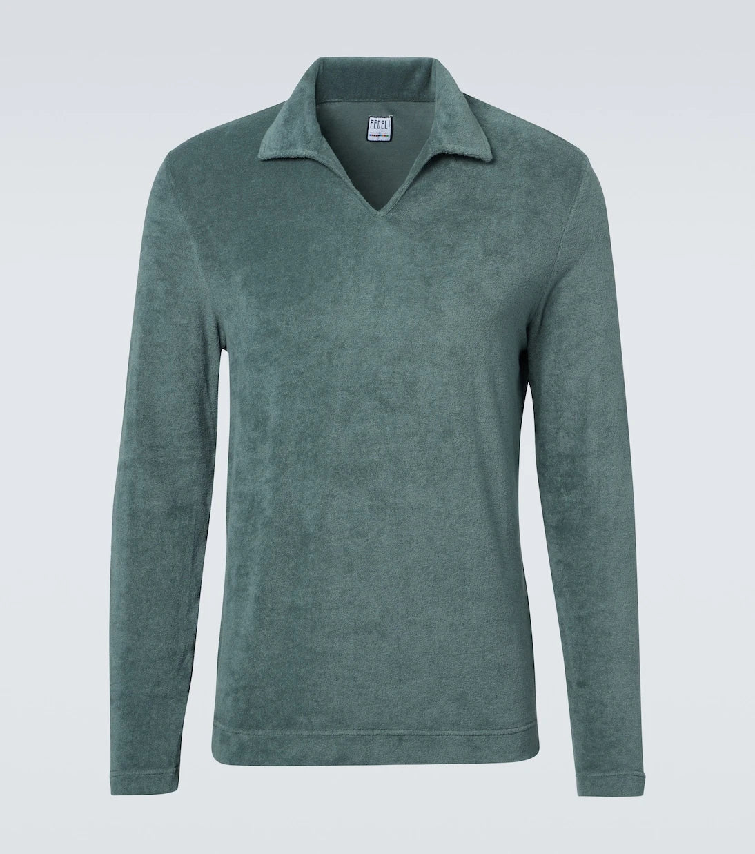 Fedeli - Peter cotton terry polo shirt