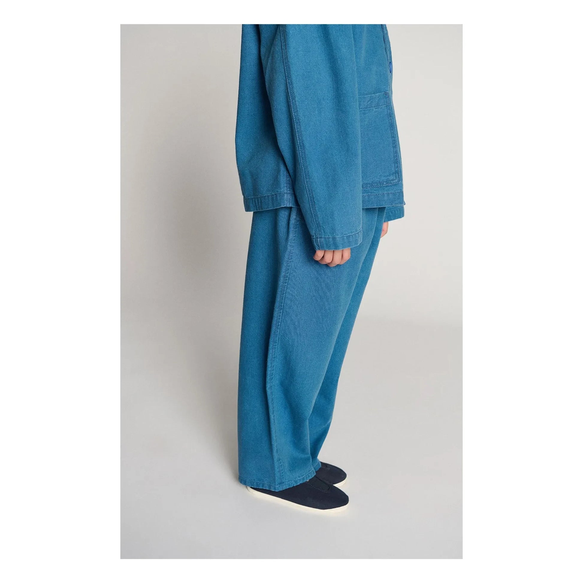 American Vintage - Comow Drawstring Workwear Pants | Blue