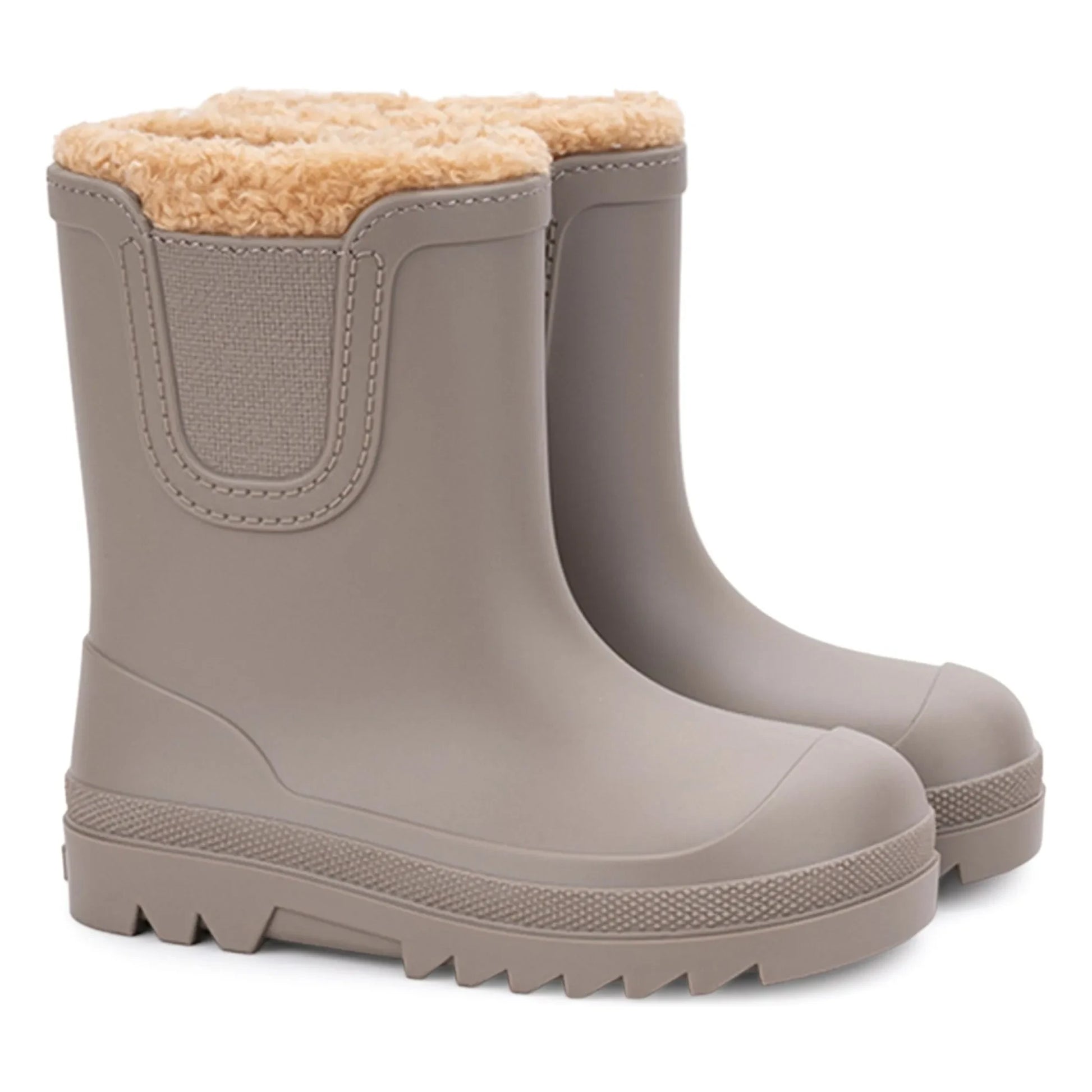 Igor - Verona Borrego Filled Rain Boots | Taupe brown