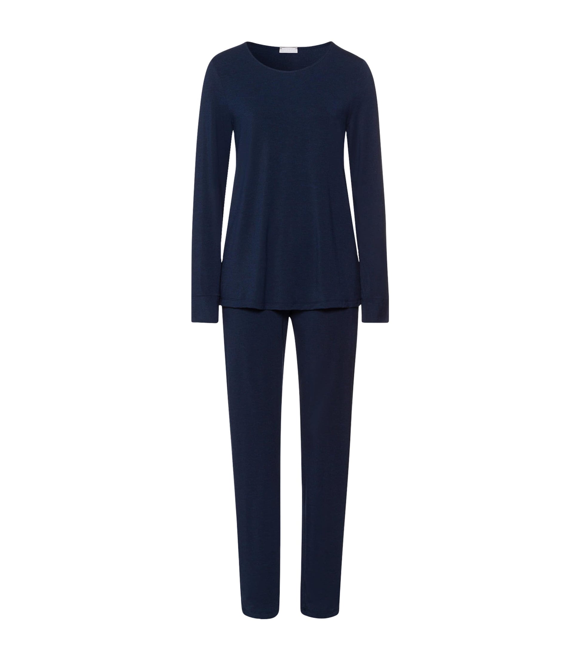 Hanro Navy Natural Elegance Pyjama Set