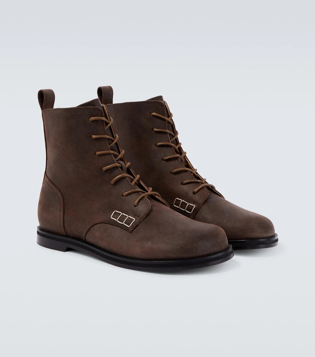 JW Anderson - Leather lace-up boots