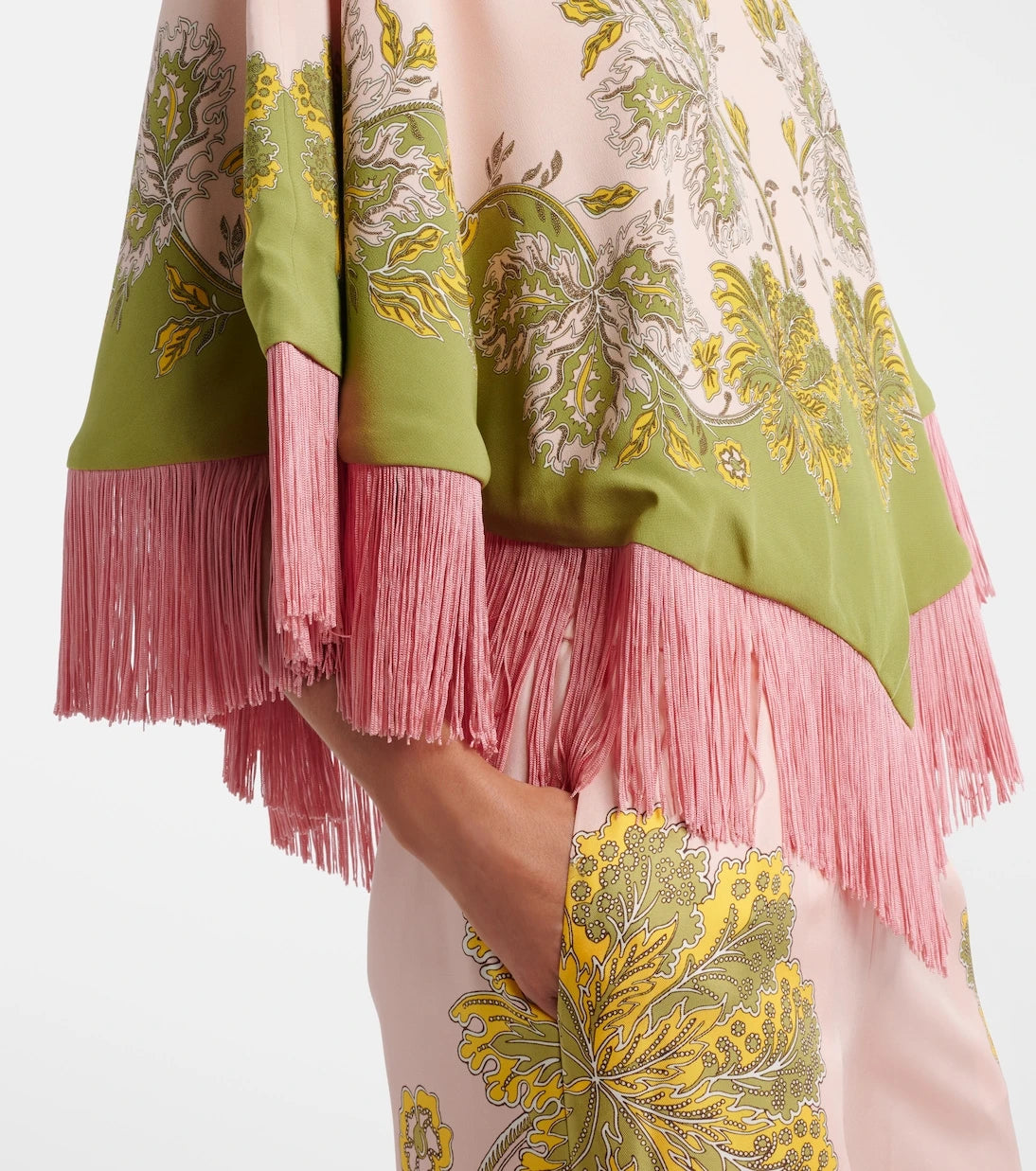 La DoubleJ - Swathe Placée reversible satin poncho