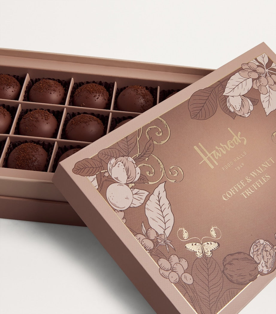 15-Piece Coffee & Walnut Truffles (195g)