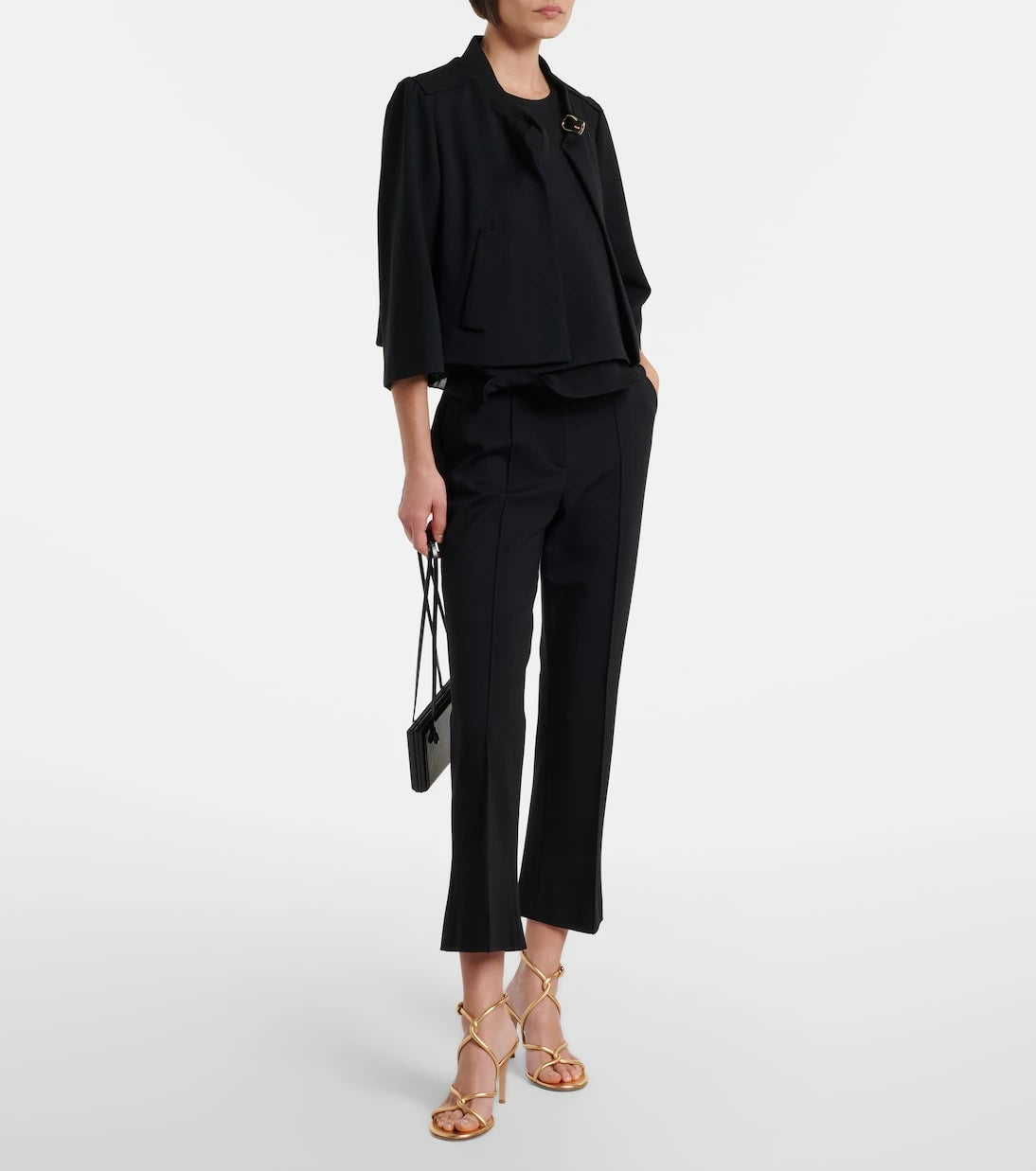 Dorothee Schumacher - Emotional Essence jarse crop ceket