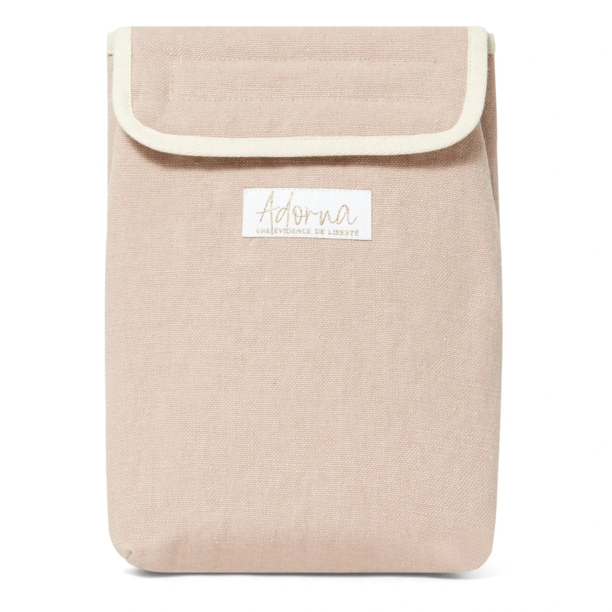 Adorna - Isothermal Lunch Bag in Linen Laura | Pink