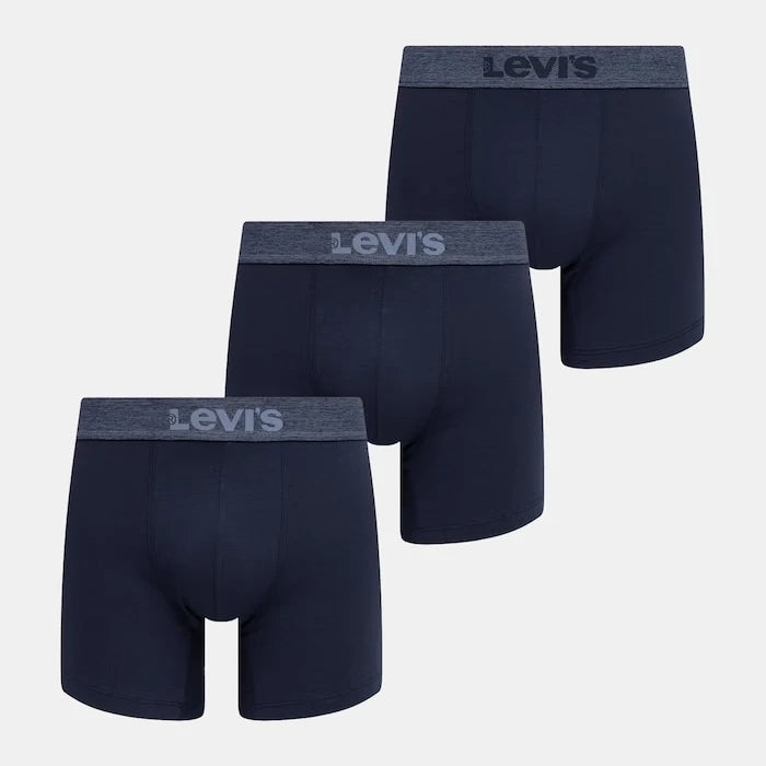 Levi's erkek pamuklu elastan boxer 3’lü