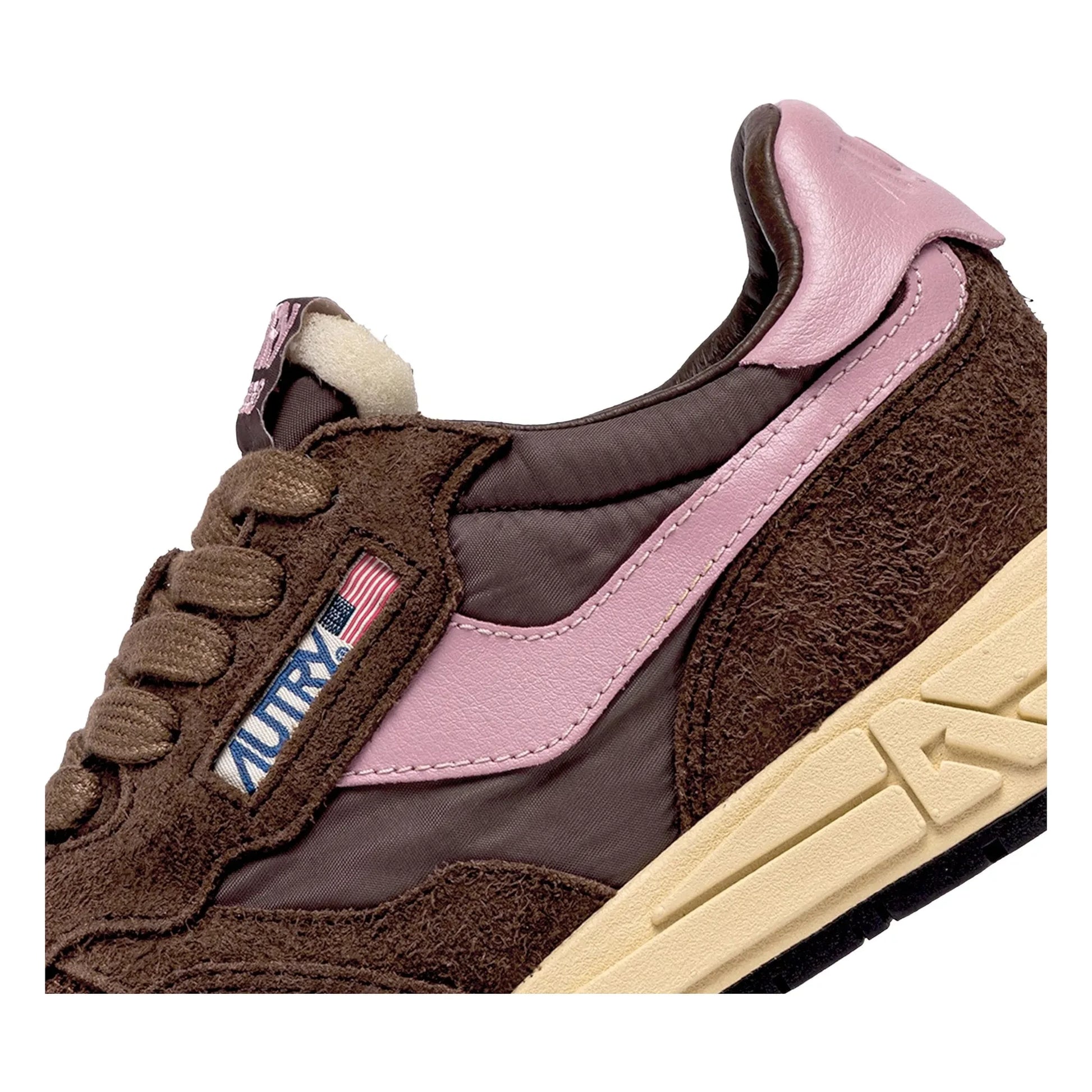 Autry - Reelwind Low Suede/Nylon Sneakers | Brown