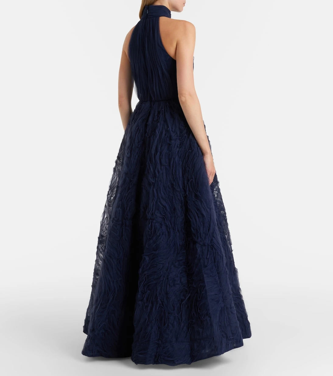 Rebecca Vallance - Jasmine pleated tulle gown