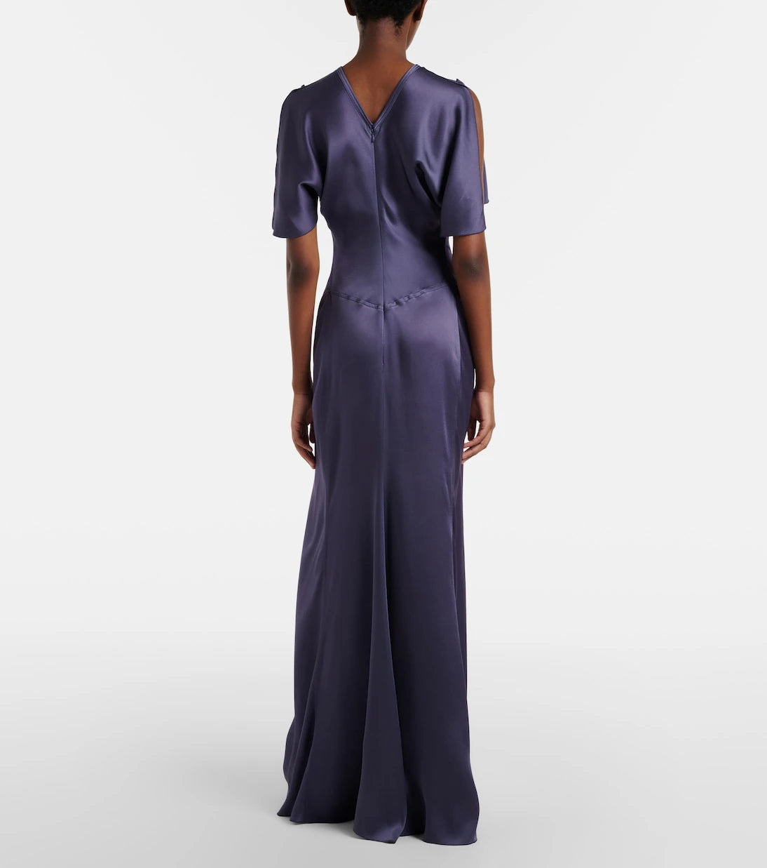 Victoria Beckham - Isabella gathered satin gown