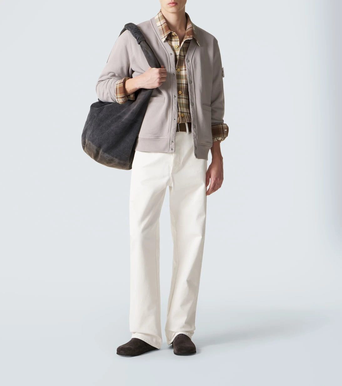 Stone Island - سترة قطنية كارديجان