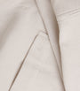 A.P.C. White Cotton Corduroy Leon Overshirt