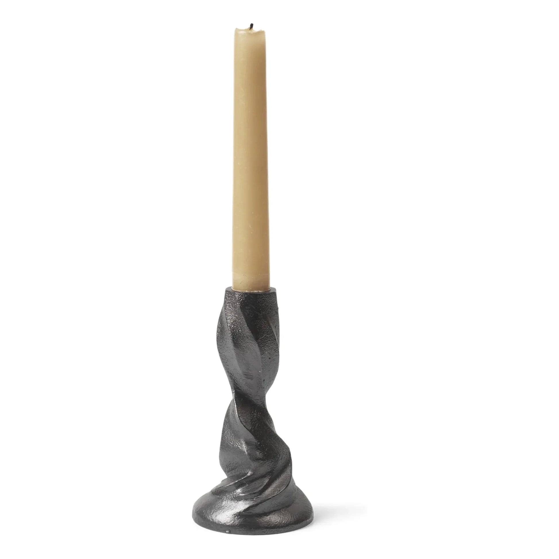 Ferm Living - Gale candlestick | Charcoal grey