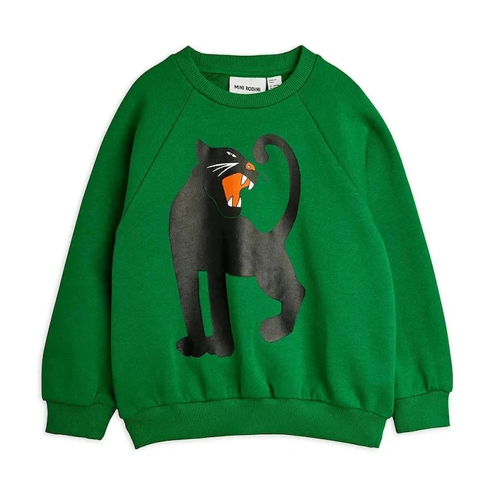 Детски памучен суичър Mini Rodini Panther