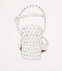 Christian Louboutin White Miss Jane Embellished Sandals 85