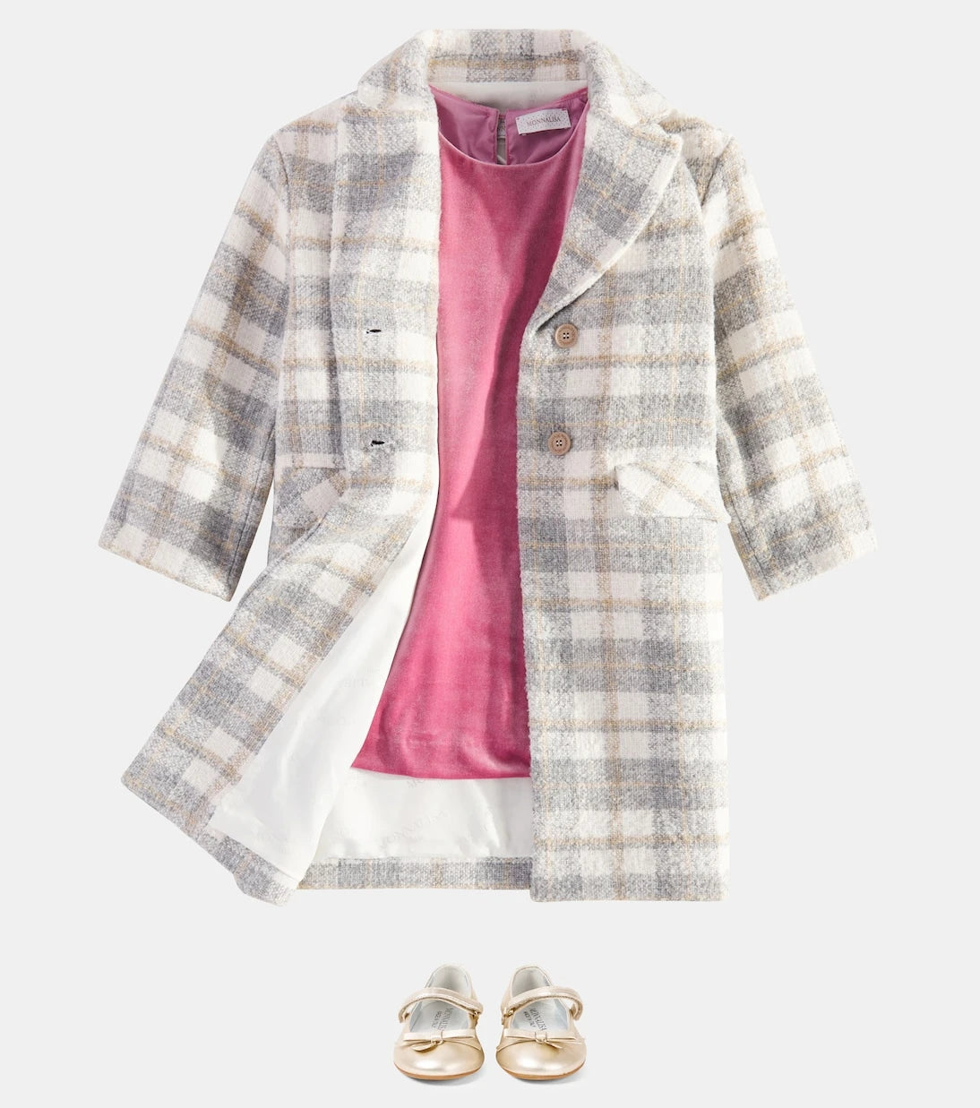 Monnalisa - Bouclé coat