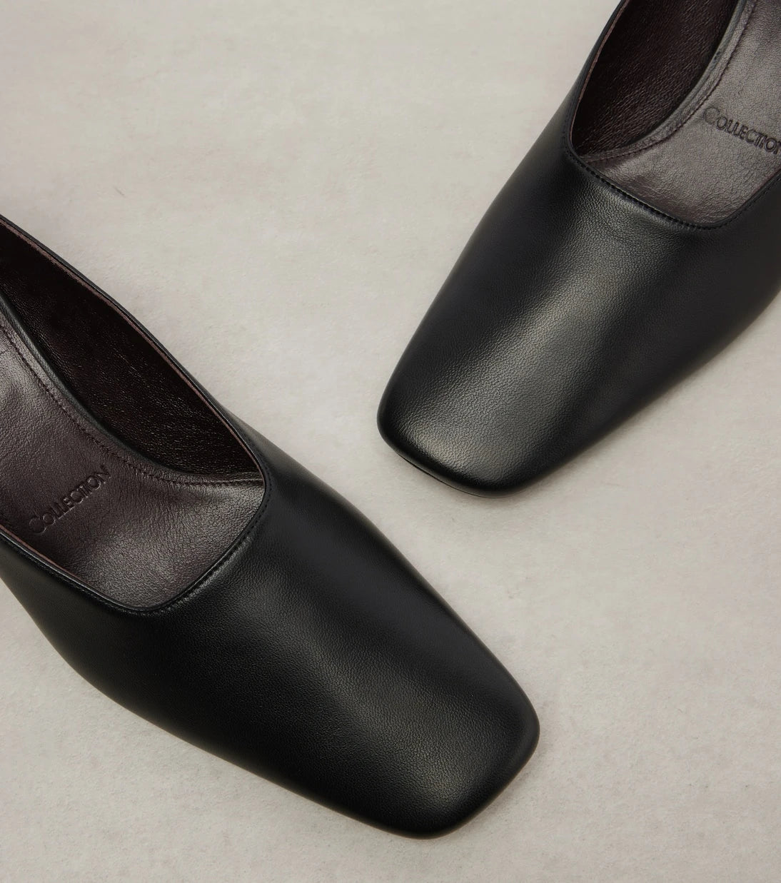 Calvin Klein Collection - Anna leather slingback pumps