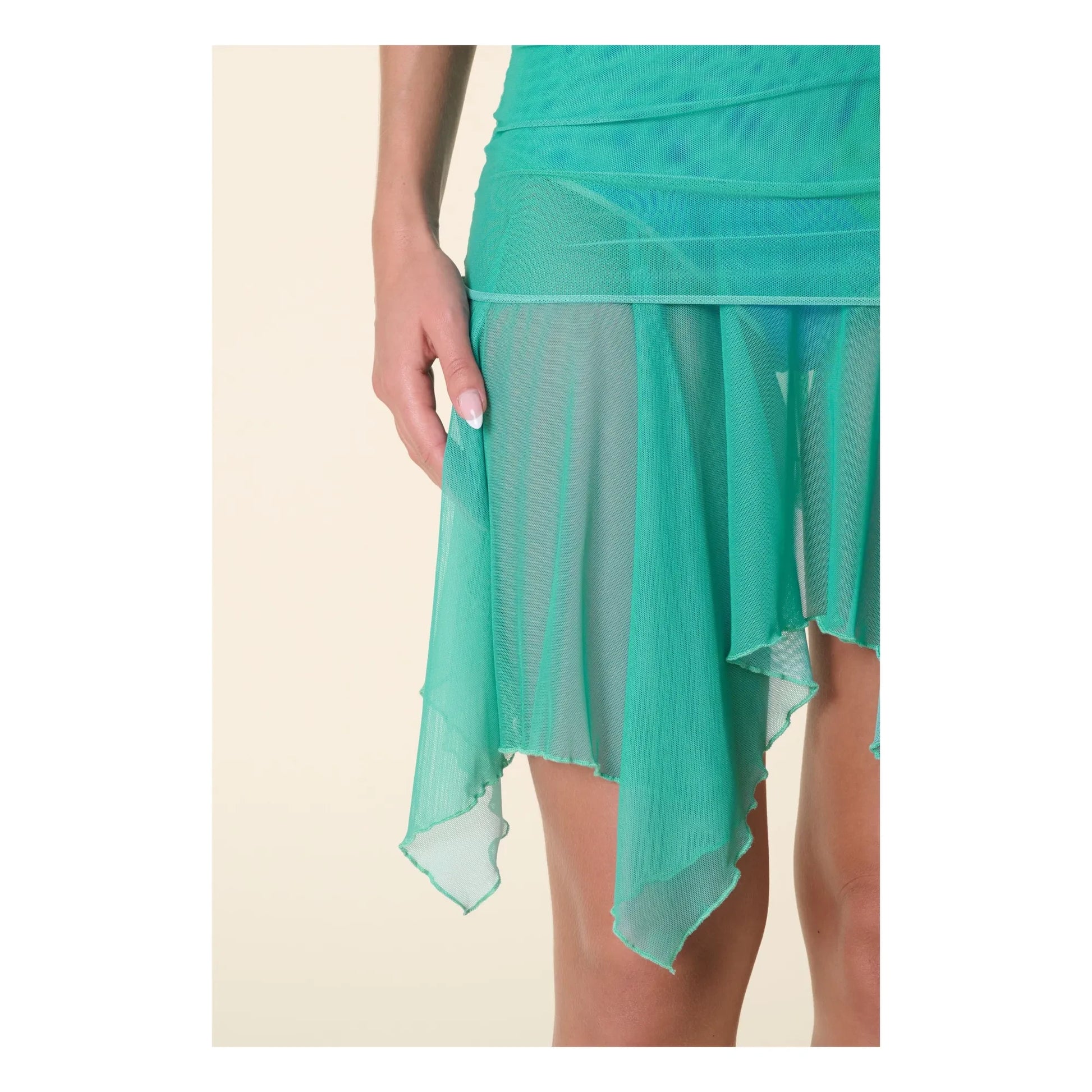 Casa Rosa - Martina skirt | Turquoise