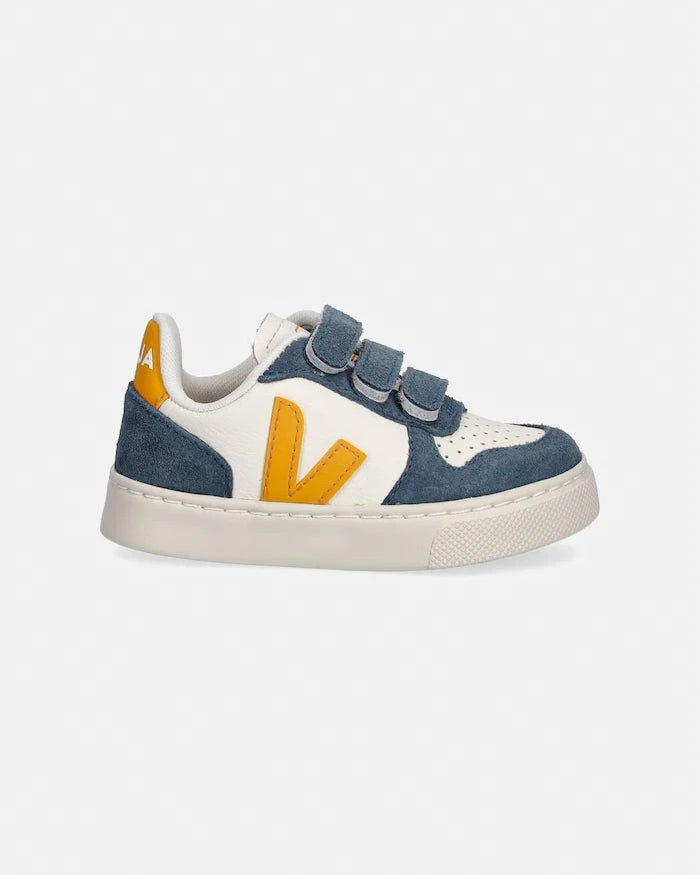 Veja Small V-10 çocuk deri spor ayakkabı