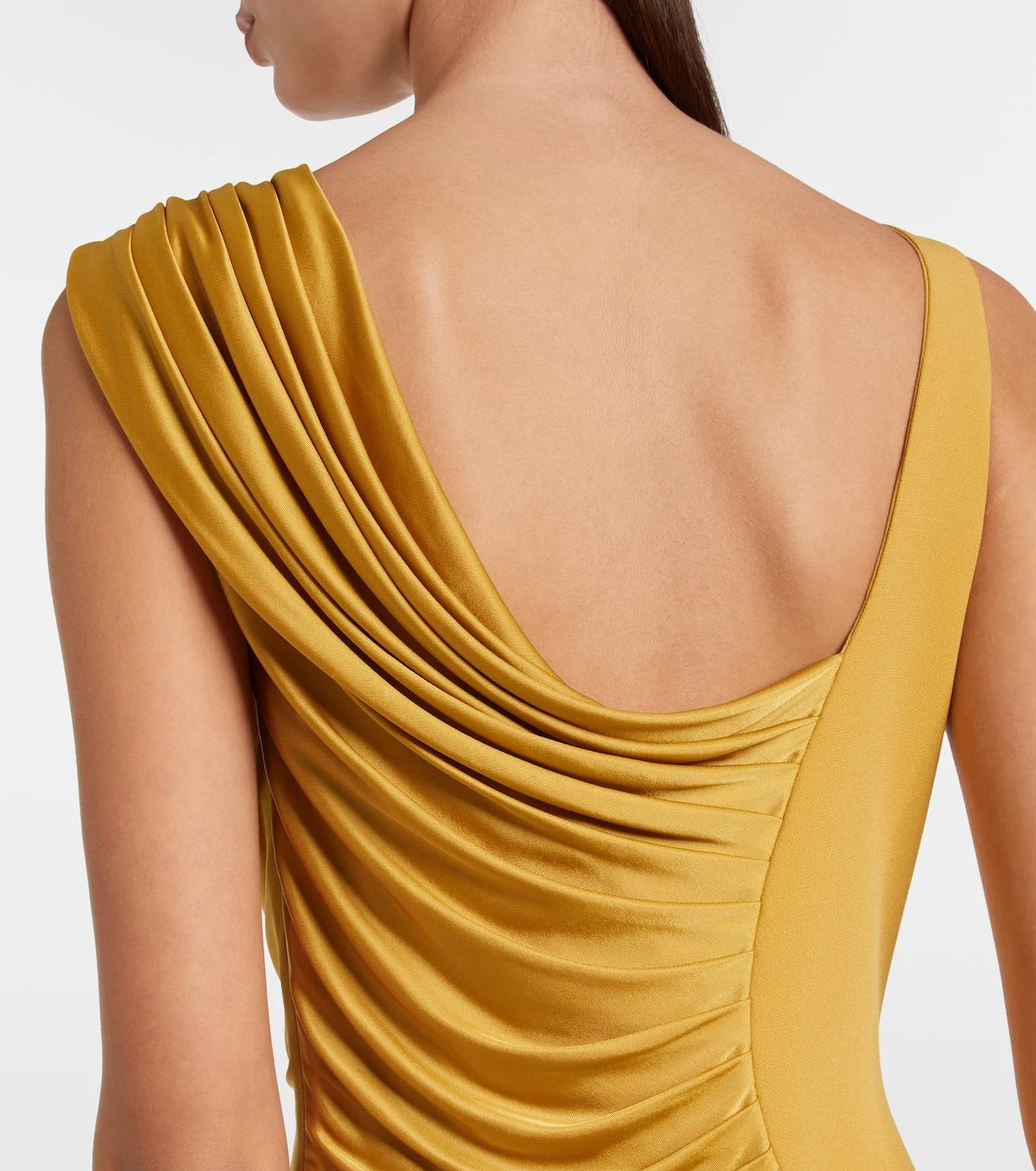 Versace - Medusa '95 draped jersey gown