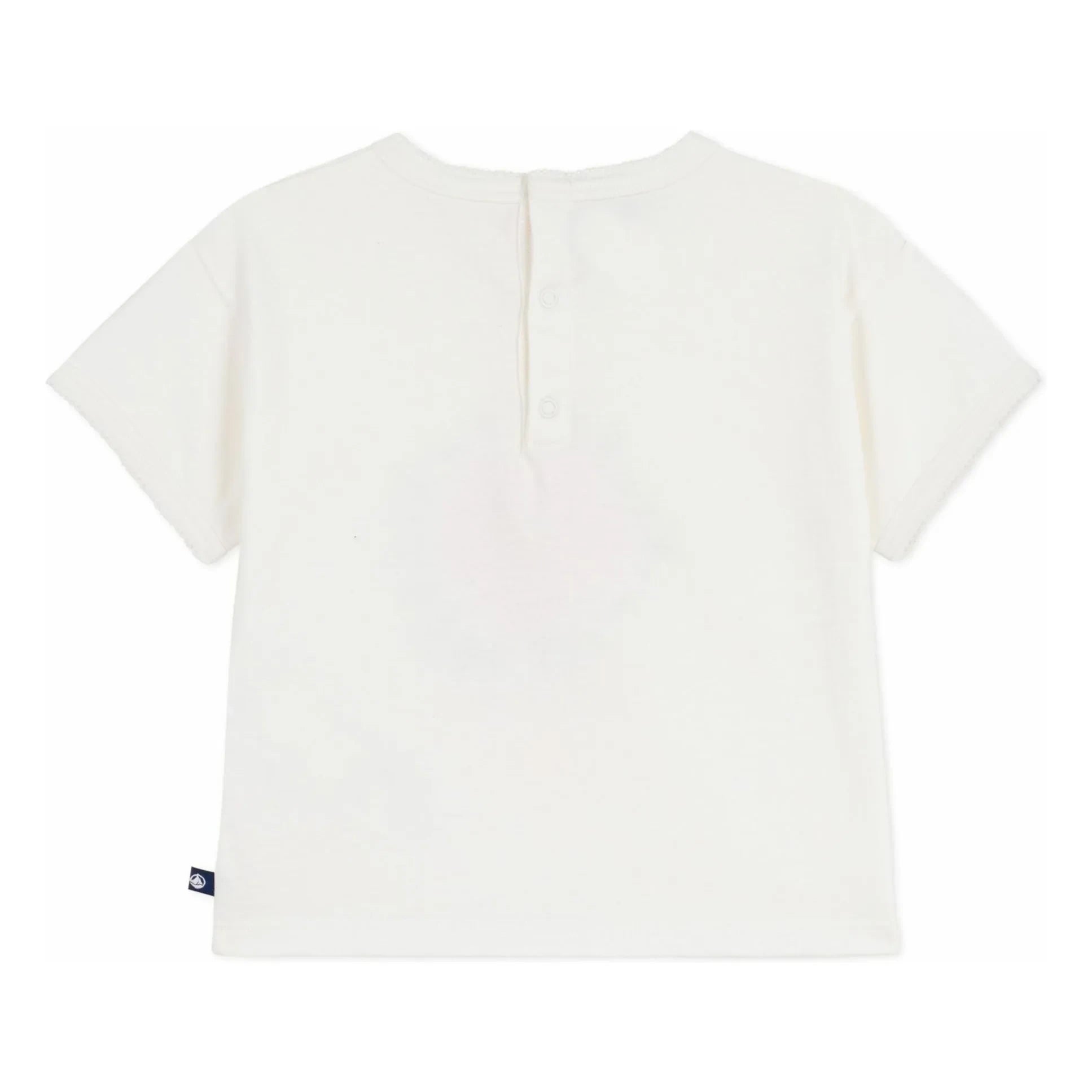Petit Bateau - Fleur Coton Bio T-shirt | White