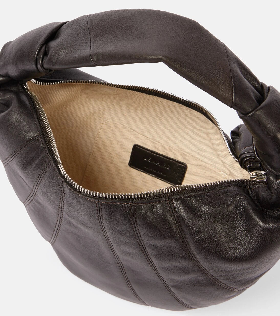 Lemaire - Fortune Croissant Mini leather shoulder bag