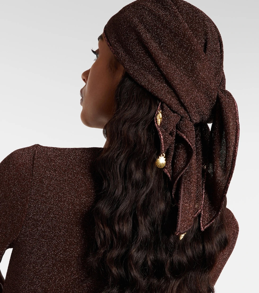 Oséree - Lumière embellished scarf