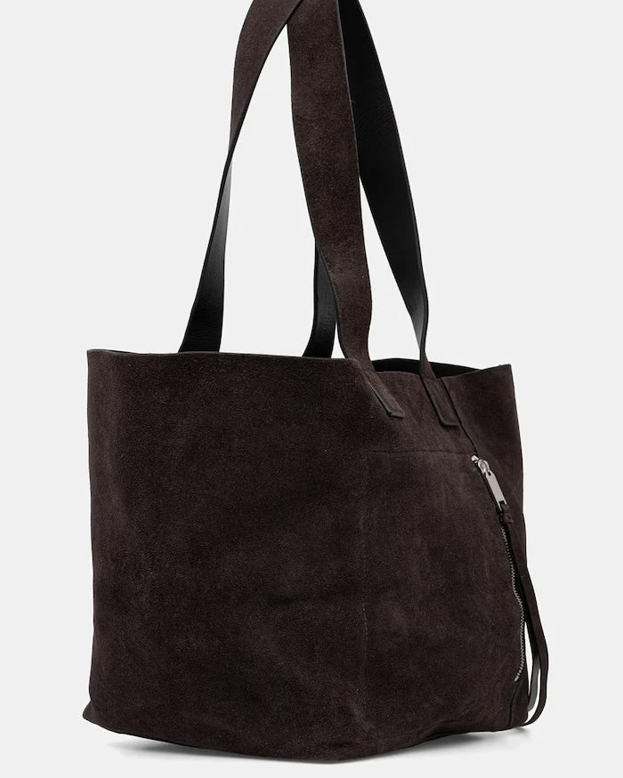 Велурена чанта AllSaints ALBA