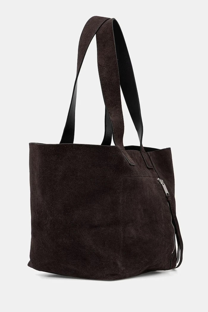 Велурена чанта AllSaints ALBA