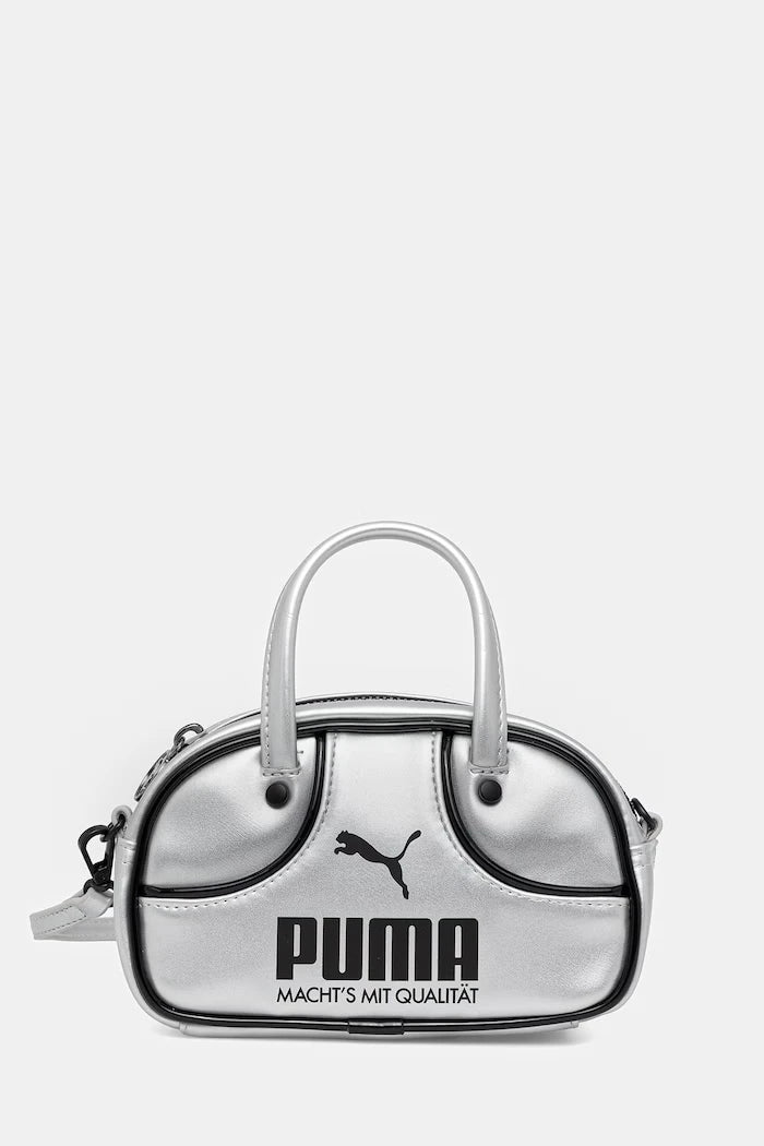 Puma kadın crossbody çanta suni deriden 1976 Metallic Micro Grip