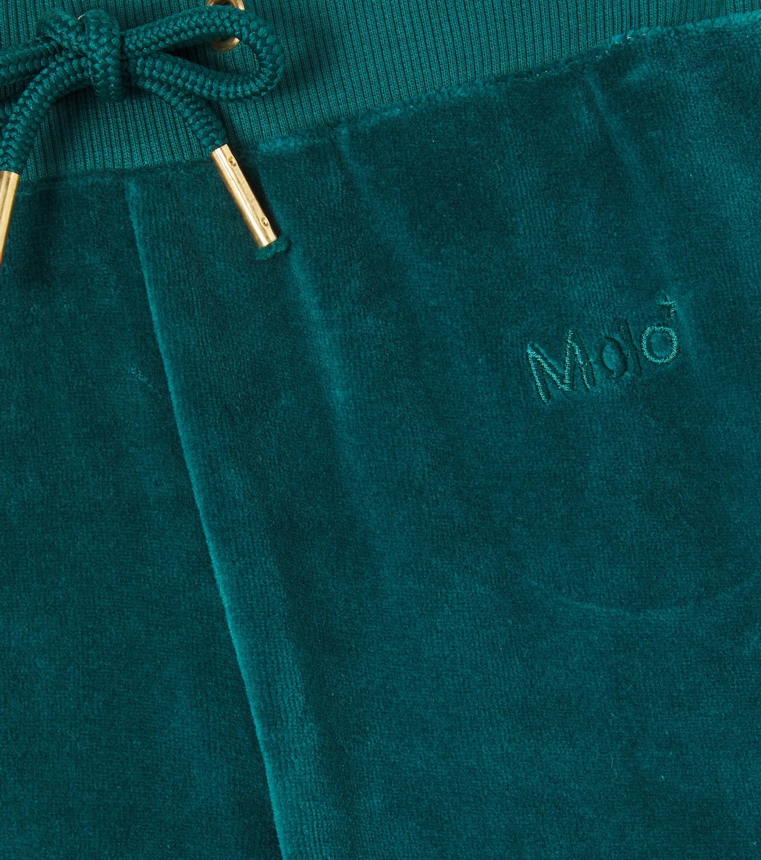Molo - Annie cotton-blend velveteen sweatpants