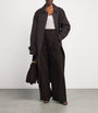 CAMILLA AND MARC Brown Suede Sonata Wide-Leg Trousers