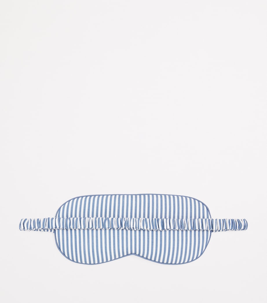 Cotton Striped Sleep Mask