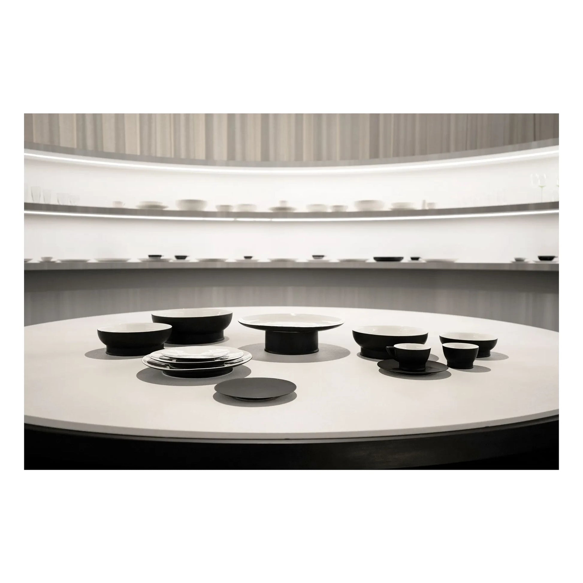 Serax - Ceramic bowls, Ann Demeulemeester - Set of 2 | Black