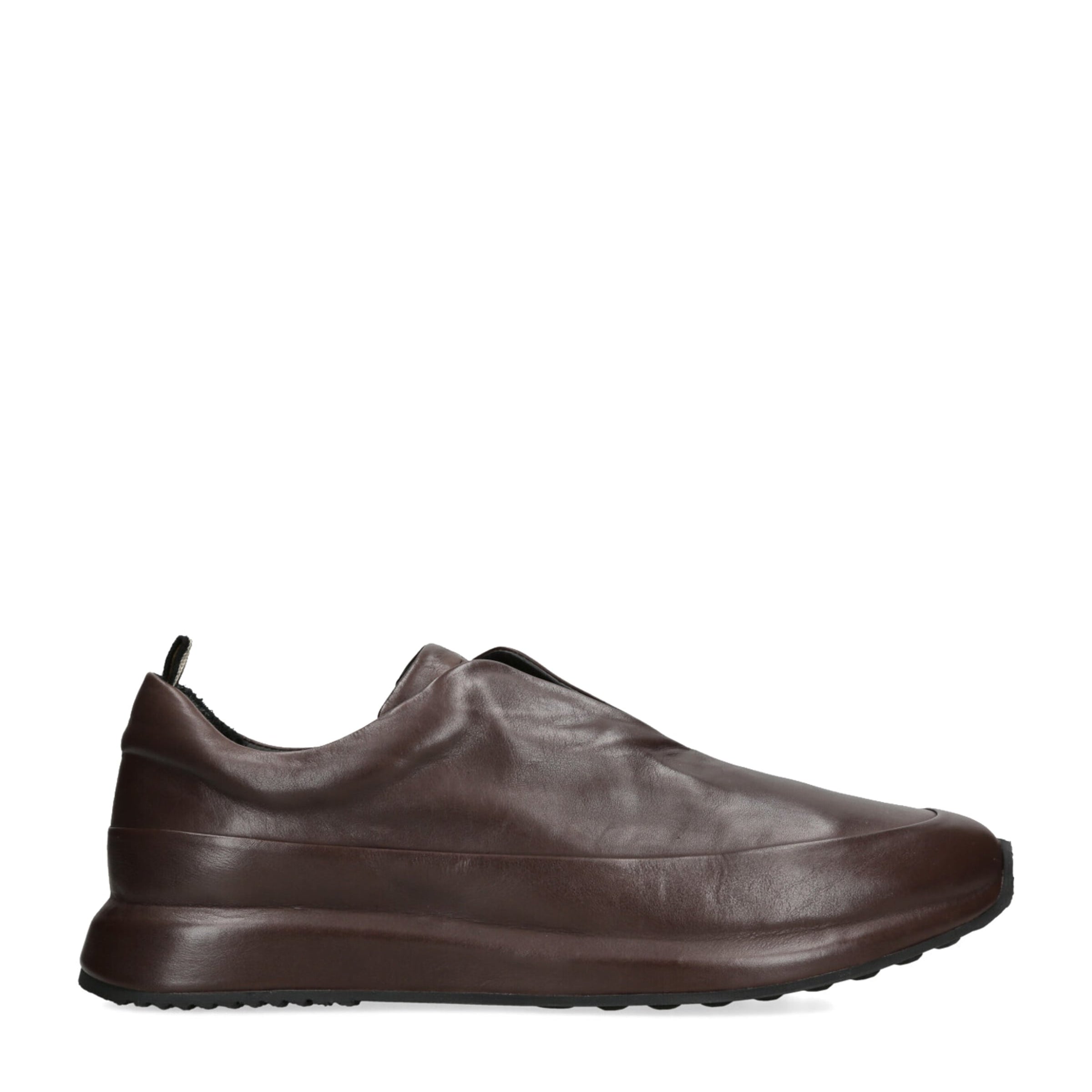 Officine Creative Leather Race Slip-On Sneakers