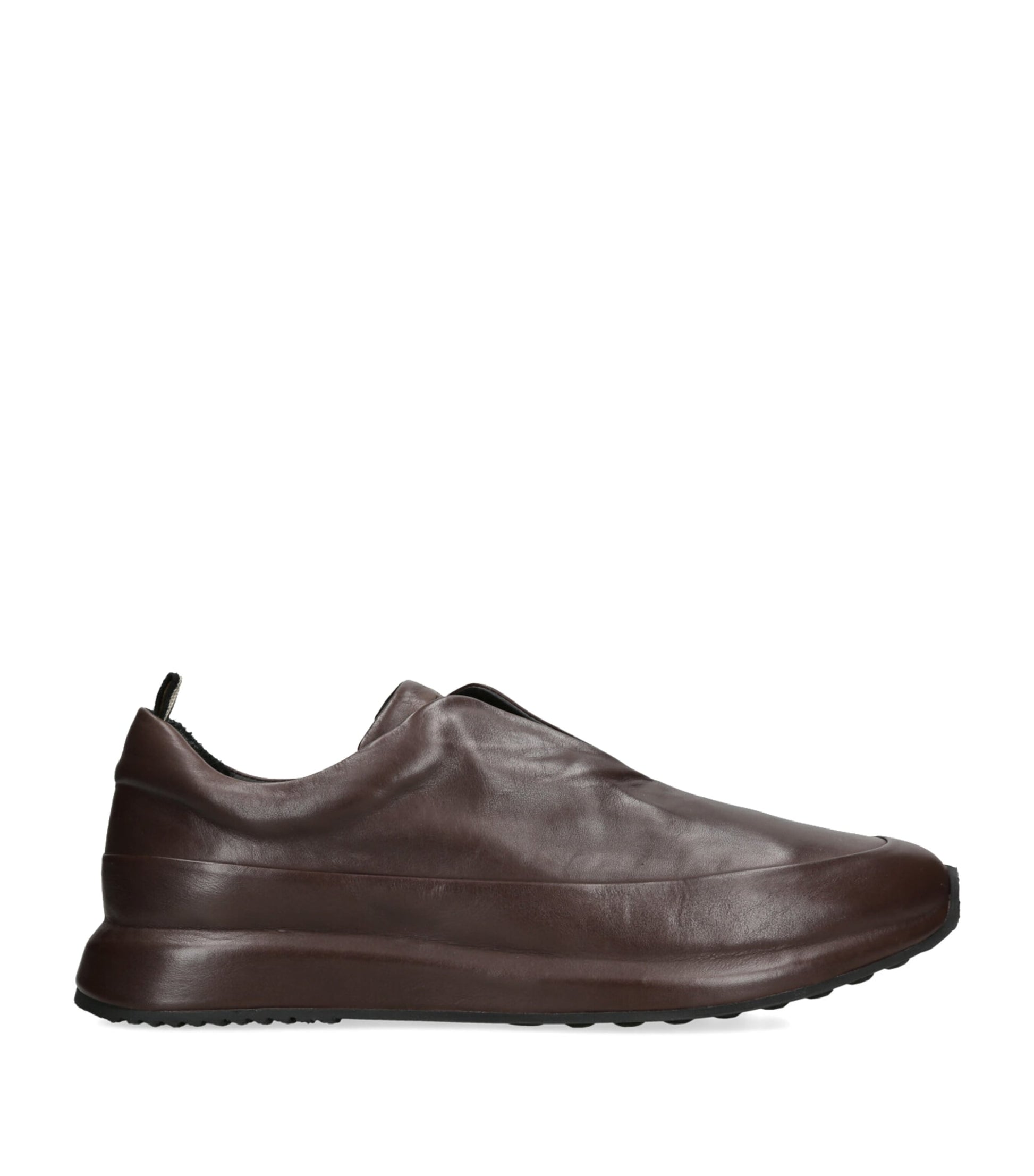 Officine Creative Leather Race Slip-On Sneakers