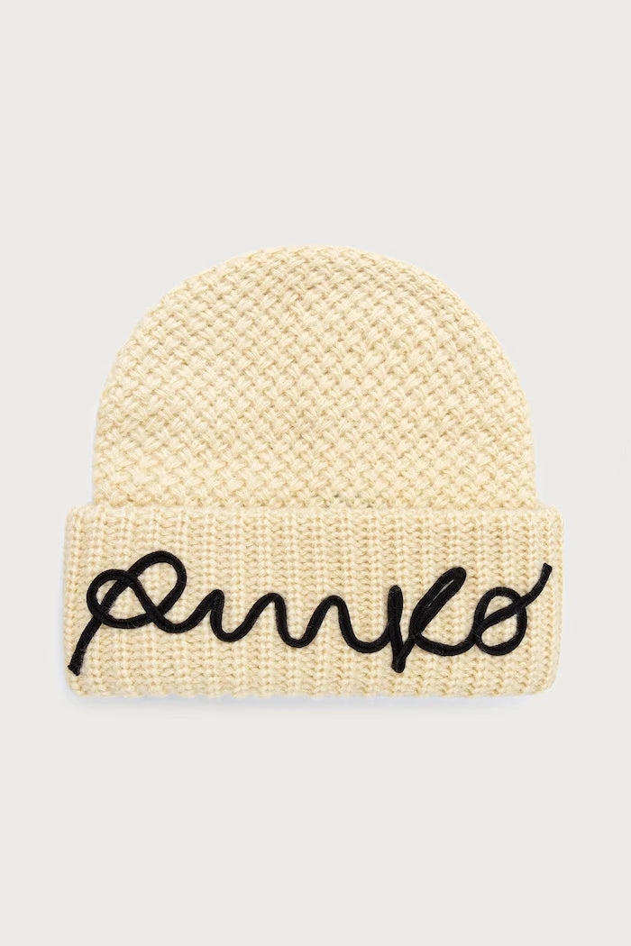 Pinko kadın beanie şapka