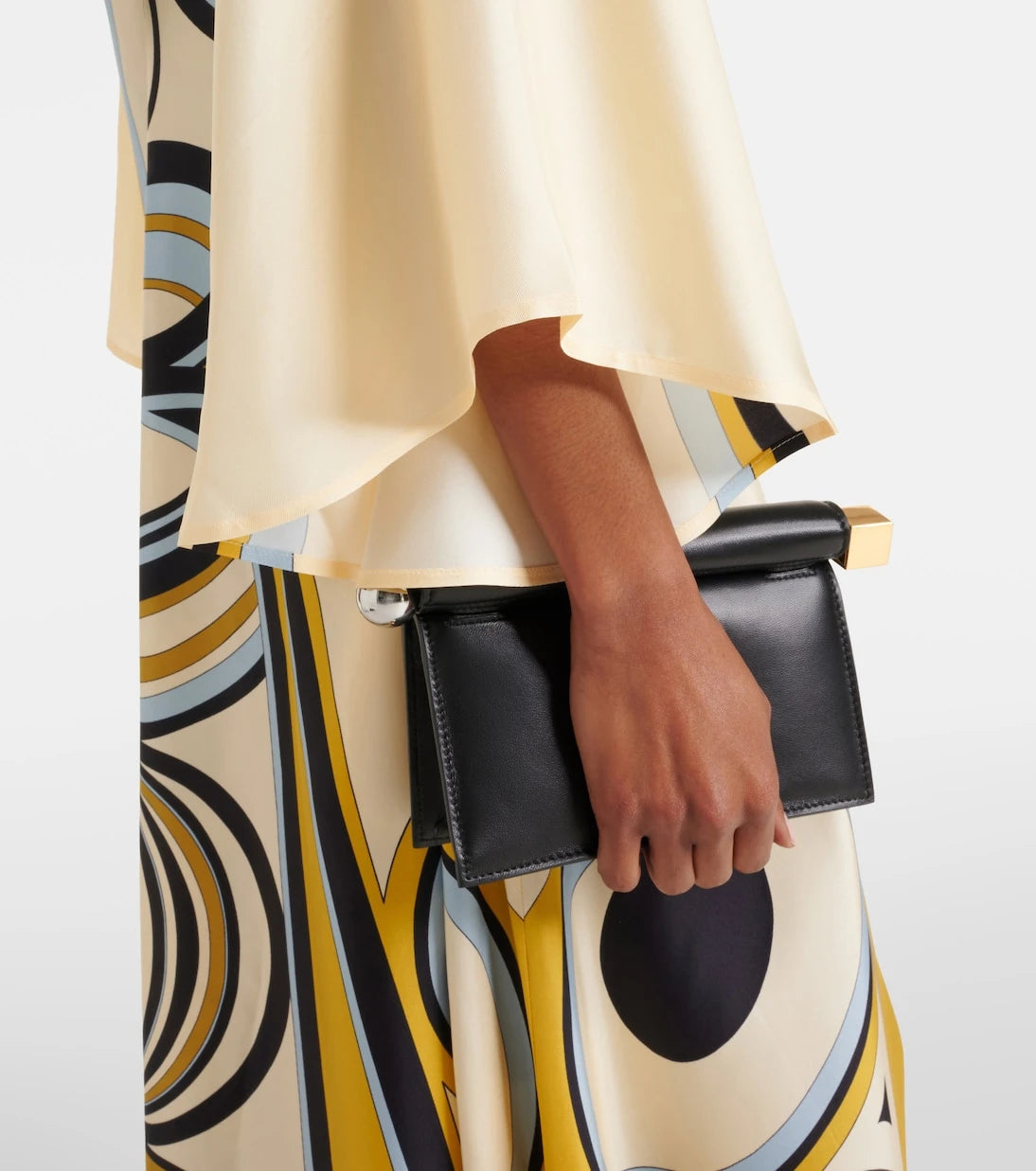 La DoubleJ - Magnifico printed silk twill maxi dress